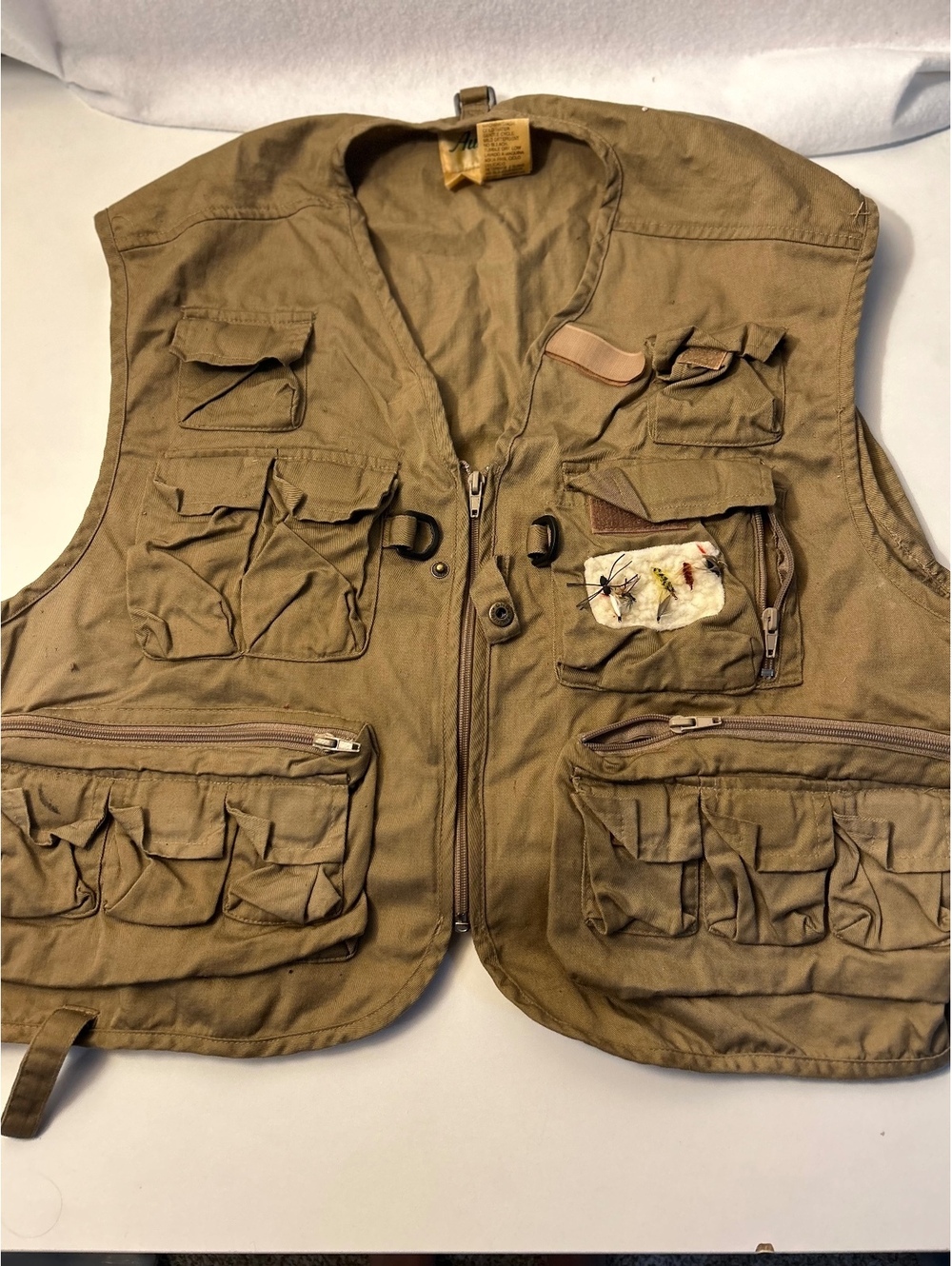 Vintage Ausable Fishing Vest